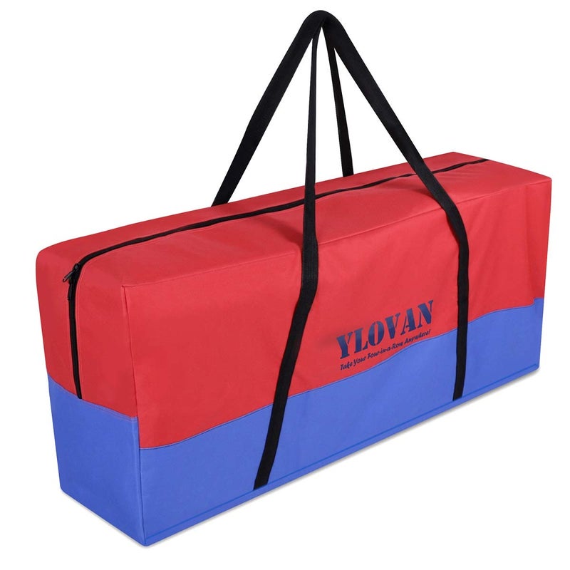 YLOVAN Giant Game Carry Storage Bag for Jumbo 4 in A Row, Large Sturdy Carrying Bag Easily Transport Store Life Size, Take Your 4-in-a-Row Anywhere (Game Not Included) - Image 1