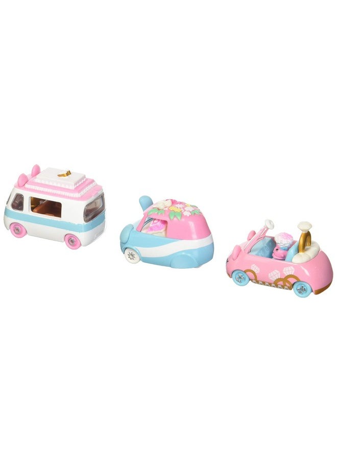 Shopkins Cutie Car S3 3 Pack-Asst 1 Childrens Toy  - Image 2