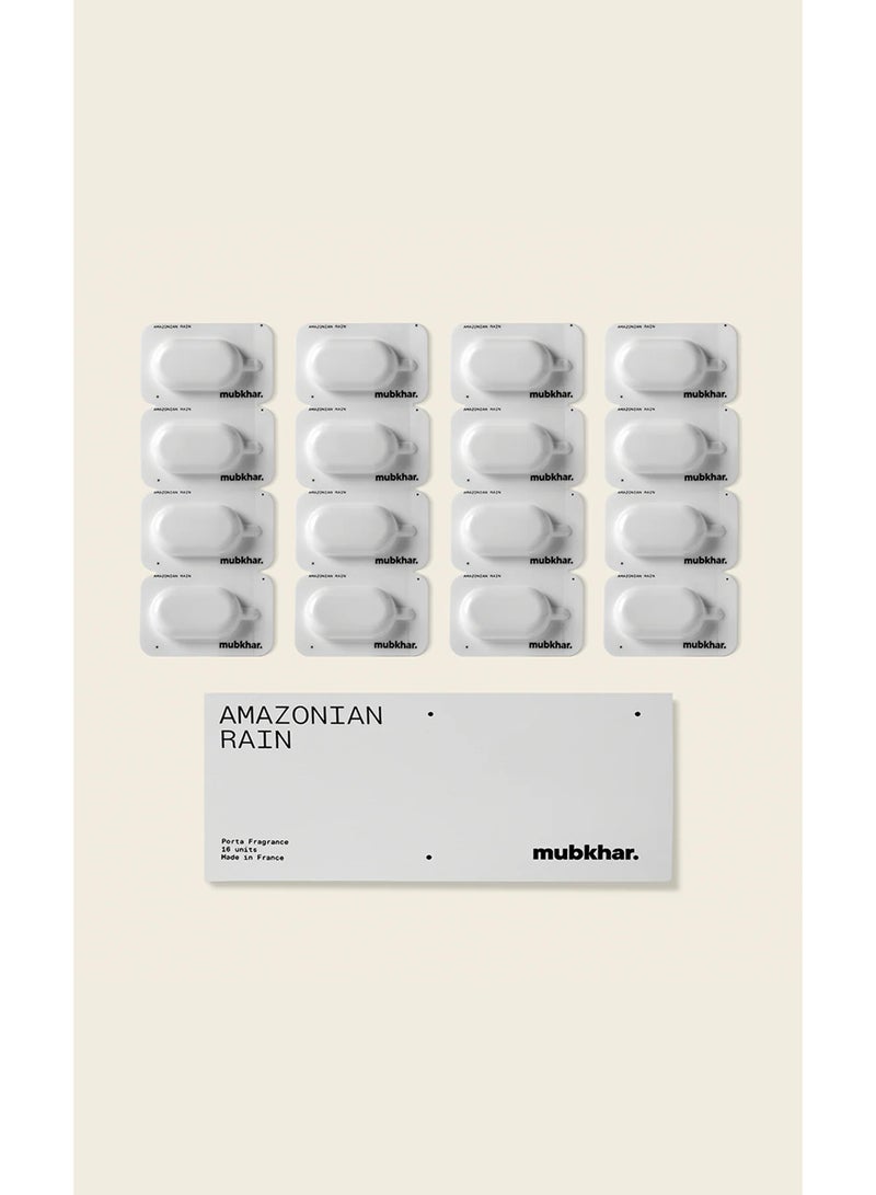 Mubkhar. Amazonian Rain Scented Tablets 16 Dosages - Image 2