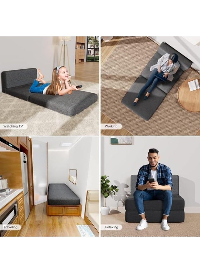 Comfynest أريكة سرير قابلة للطي بتصميم عصري - Image 2