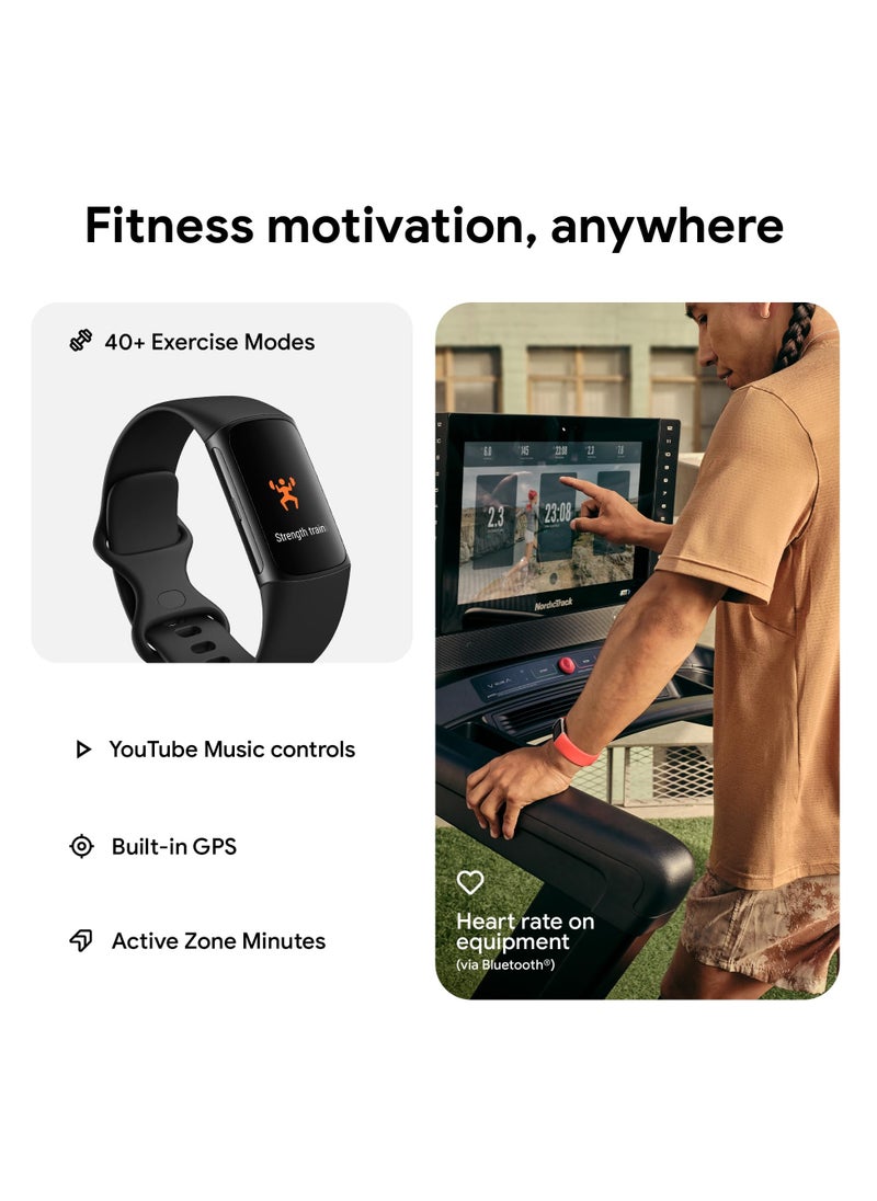 Generic - Smart Watch for Men Women, IFitness Tracker with Google Apps, 6-Months Premium Membership Included, GPS, Health Tools and More, Improve Sleep, Strain (Black, S u0026 L Bands) - Image 1