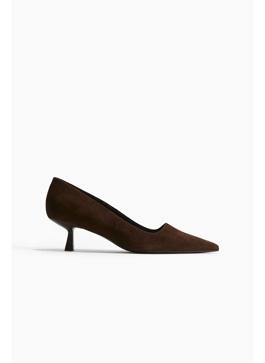 اتش اند ام Leather Court Shoes