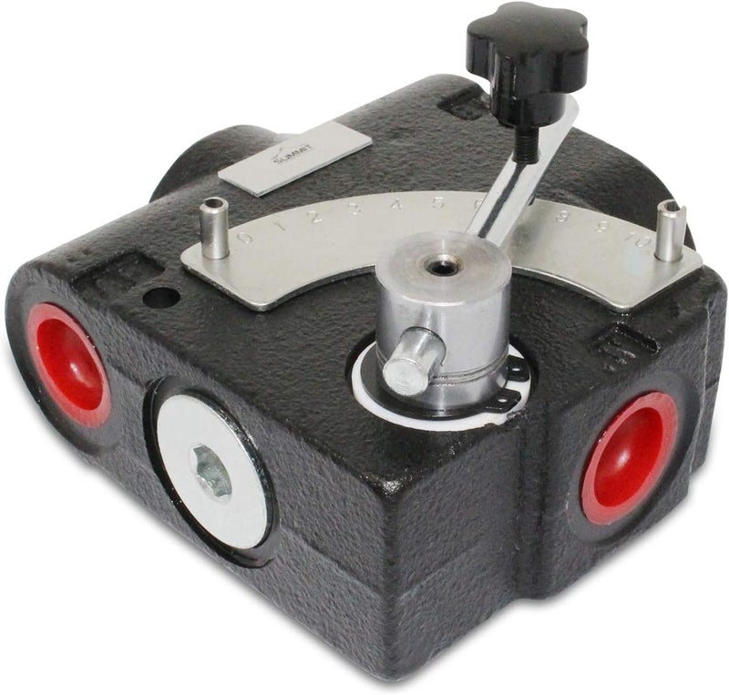 Summit Hydraulics Hydraulic Adjustable Variable Flow Control Valve, 0-30 GPM, 3/4” NPT Port Size - Image 4