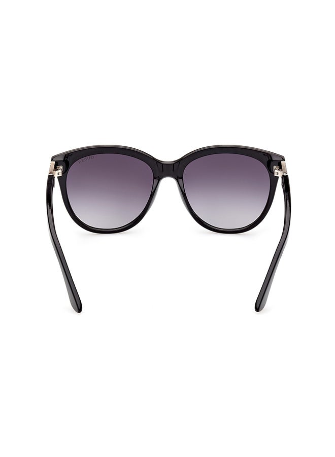 GUESS نظارة شمسية دائرية للحماية من الأشعة فوق البنفسجية للنساء - GU785001B56 - مقاس العدسة: 56 ملم - Image 4