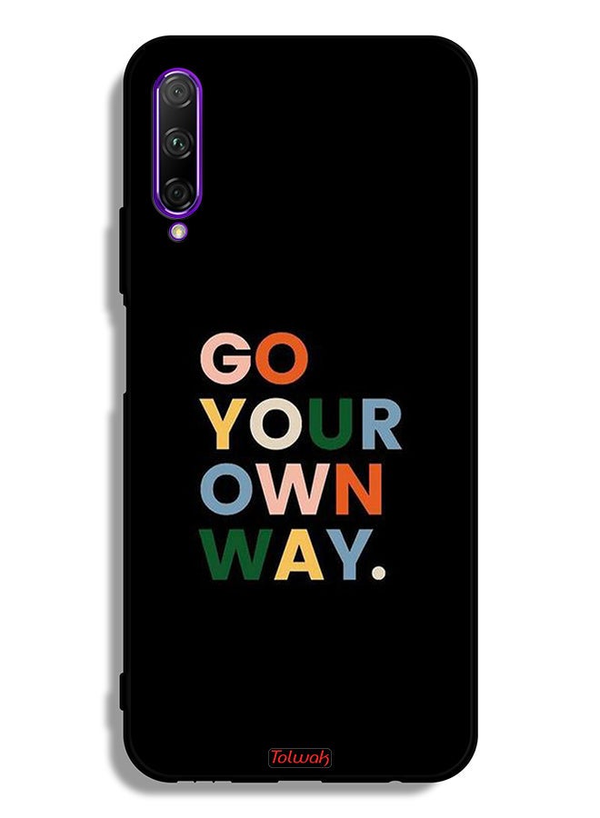 Tolwak Huawei Y9s Protective Case Cover Go Your Own Way - Image 2