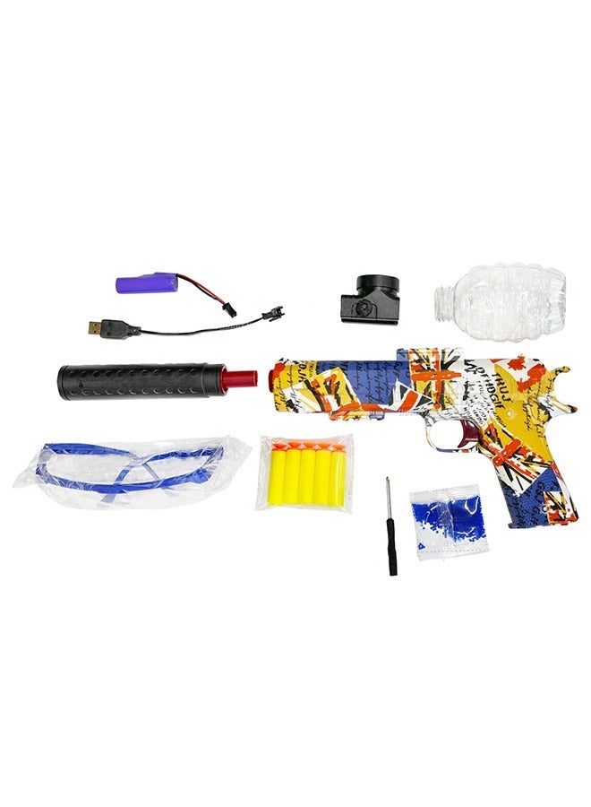 Fitness World مسدس جل مائي غير ضار للأطفال يحتوي على بطارية قابلة للشحن - Image 3