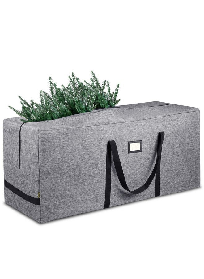Baleine BALEINE 7.5 ft Christmas Tree Storage Bag, Heavy Duty 900D Oxford Fabric with Reinforced Handles and Dual Zippers Wide Opening, Extra Large Storage Container for Trees and Decorations (Grey)  - Image 1