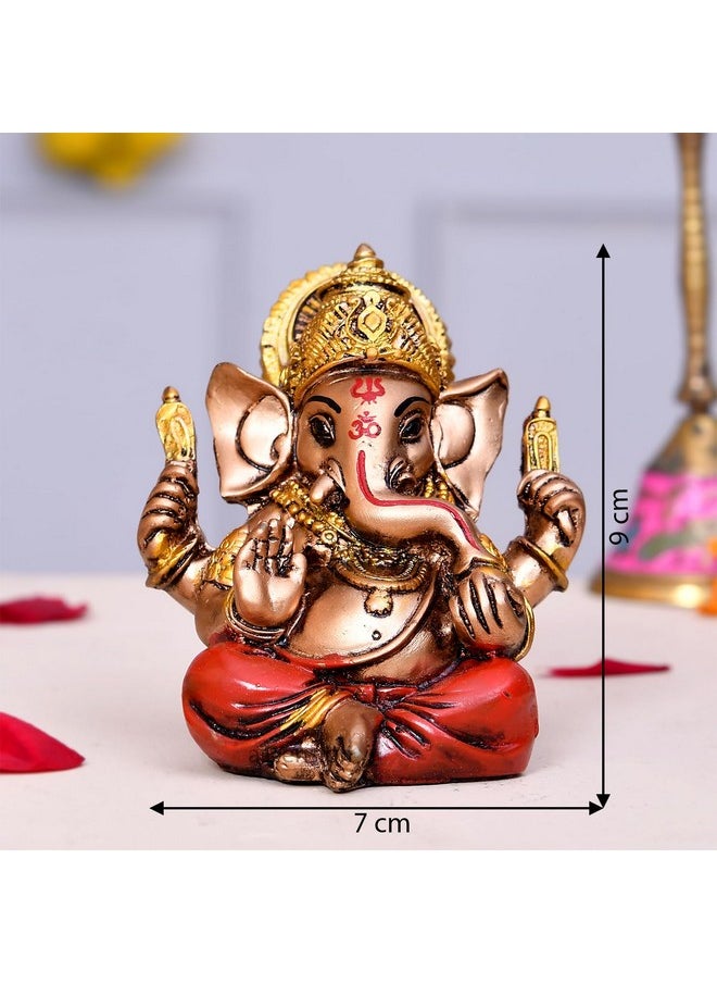 Ascension - ascension Ganesh Idol Vinayaka Statue for Car Dashboard,Ganpati Murti,Ganesha Idol for Home Decoration Ganesh Murti for Office, Temple Ganpati Statue for Gifts - Image 1