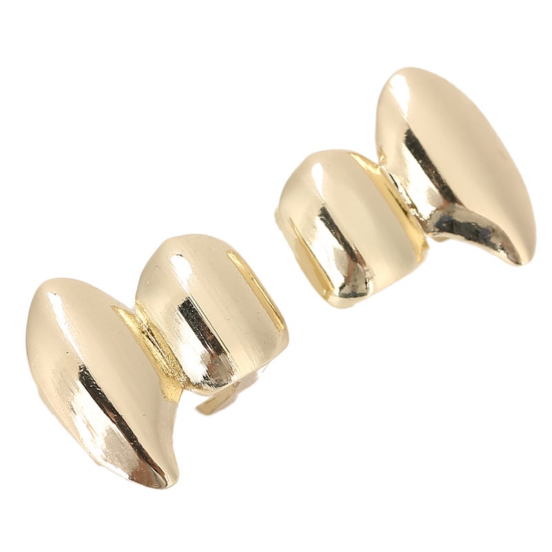 2pcs Single Tooth Bling Teeth Decoration for Halloween Party Hip Hop Show - Image 4