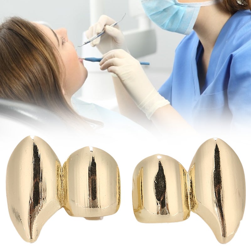 2pcs Single Tooth Bling Teeth Decoration for Halloween Party Hip Hop Show - Image 5