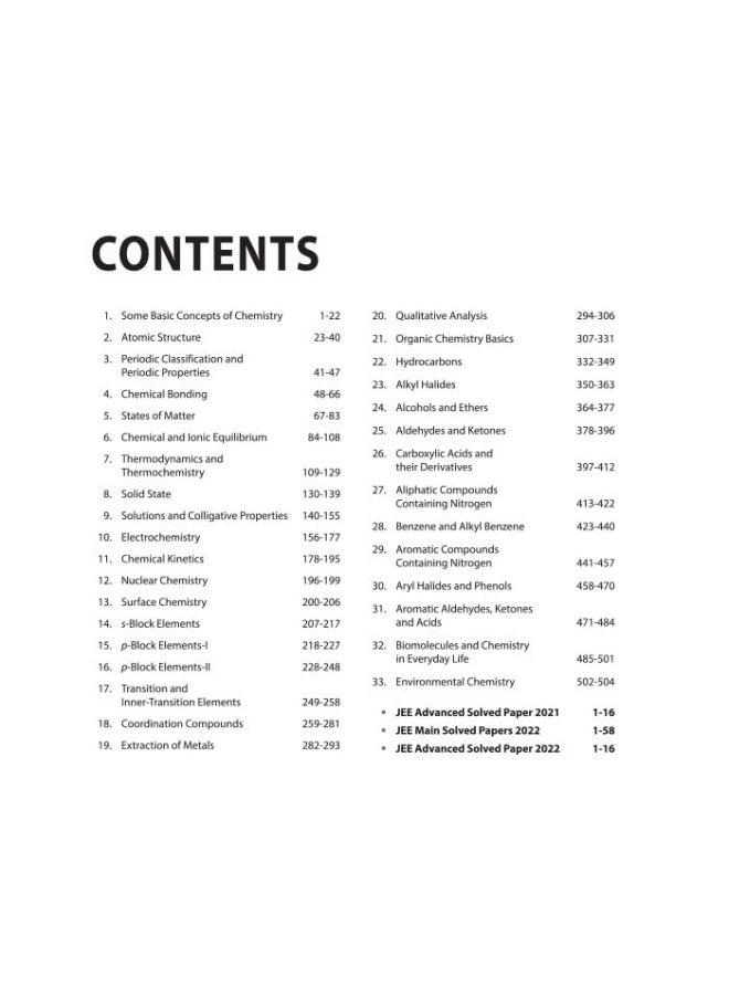null - 44 Years Chapterwise Topicwise Solved Papers (2022-1979) IIT JEE Chemistry - Image 1