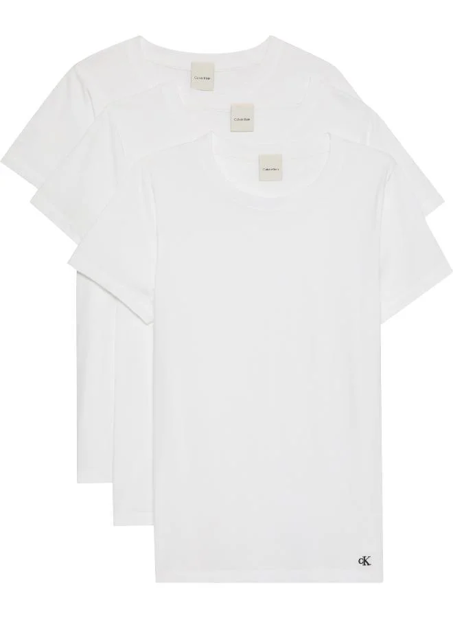 CALVIN KLEIN COTTON TEE 3PK
