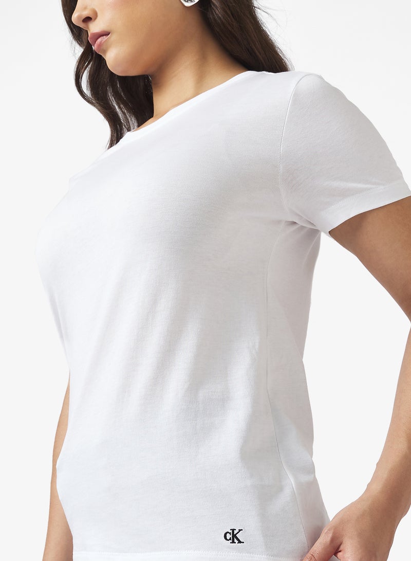 CALVIN KLEIN COTTON TEE 3PK - Image 5