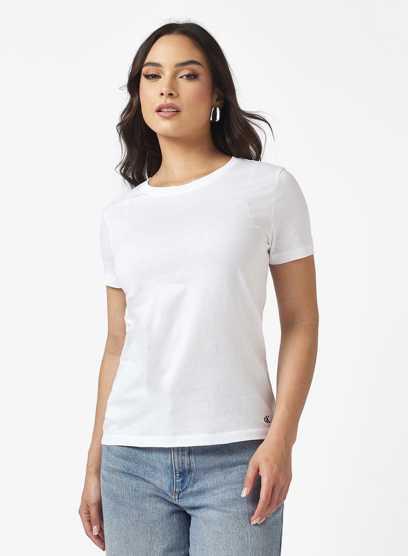 CALVIN KLEIN COTTON TEE 3PK - Image 2