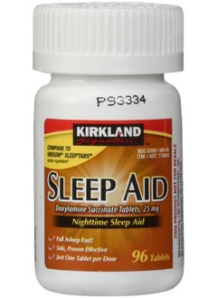 Kirkland Signature Kirkland Signature Nighttime Sleep Aid 25Mg - 96 Tablets  - Image 1