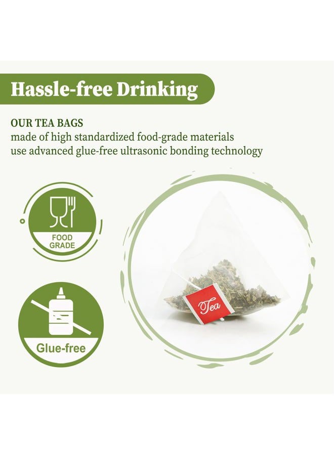 FullChea Lemon Balm Tea Bag, 40 Teabags, 1.5g/bag - Premium Lemon Balm Herb - Melissa Officinalis - Non-GMO - Caffeine-free - Promotes Relaxation & Support Digestion, 40.0 Count - Image 4