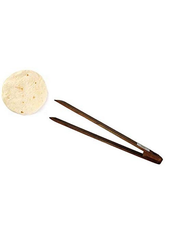 ARMAN SPOONS ملاعق أرمــان - آمن بجودة Royals لصنع الشباتي مجموعة من خشب الشيشام ومهراس خشبي وملاقط تقديم للمطبخ - Image 3