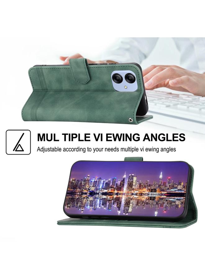 S-TOP Case For Samsung Galaxy A04e Dierfeng Dream Line Leather Phone Case - Image 4