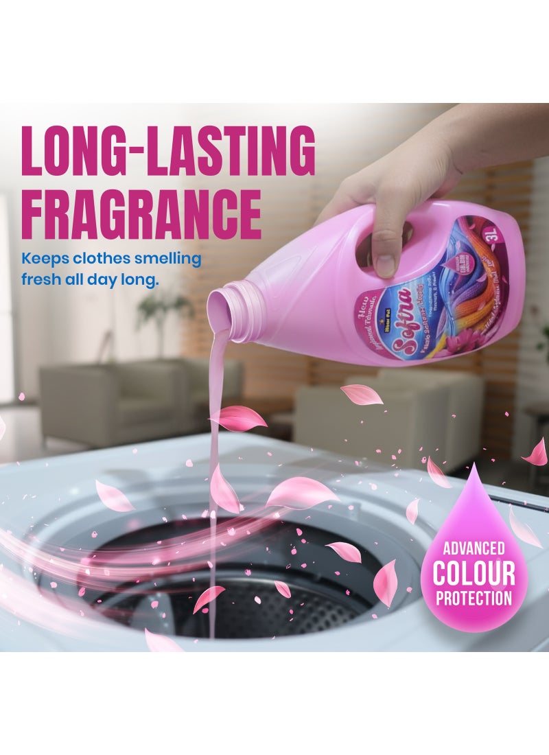 Silver Pot Silverpot Fabric Softener Liquid Pink Floral 3L - Image 2