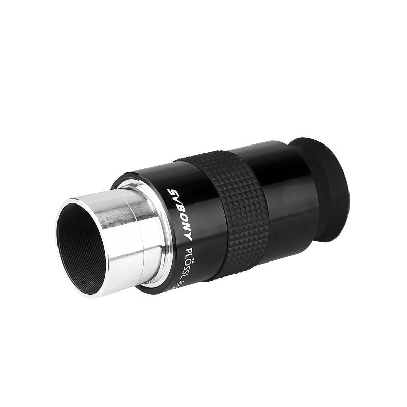 SVBONY SVBONY SV131 Plossl Eyepiece, 1.25 Inches 40mm Telescope Lenses, 4 Elements Design 48 Degrees Field of View Telescope Eyepiece with Filter Threaded for Telescope - Image 1