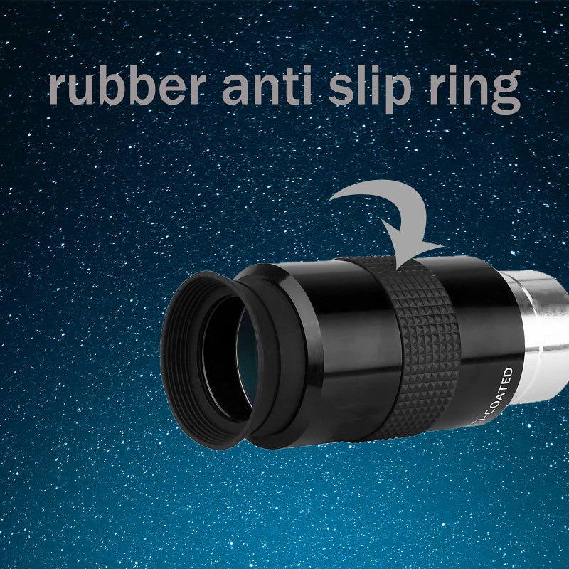 SVBONY SVBONY SV131 Plossl Eyepiece, 1.25 Inches 40mm Telescope Lenses, 4 Elements Design 48 Degrees Field of View Telescope Eyepiece with Filter Threaded for Telescope - Image 2