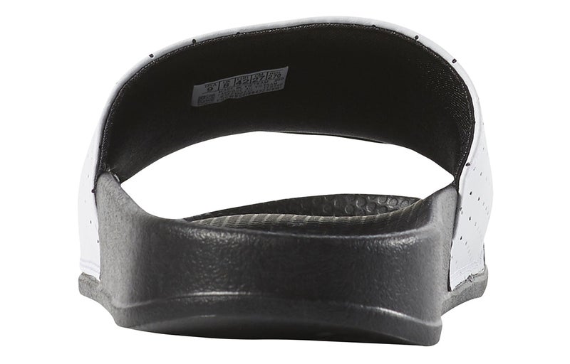 Reebok Classic Slide Soft Sole Cozy Flat Heel Sports Slippers Black White - Image 5