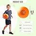 EVERICH TOY Playground Balls Kickball 6 or 12 Pack 85 Soft Dodgeballs Bouncy Rubber Kick Balls for Kids Adults Outdoor Indoor 4 Square Ball School Yard Games for Boys Girls 35 58 812 with Pump - Image 4