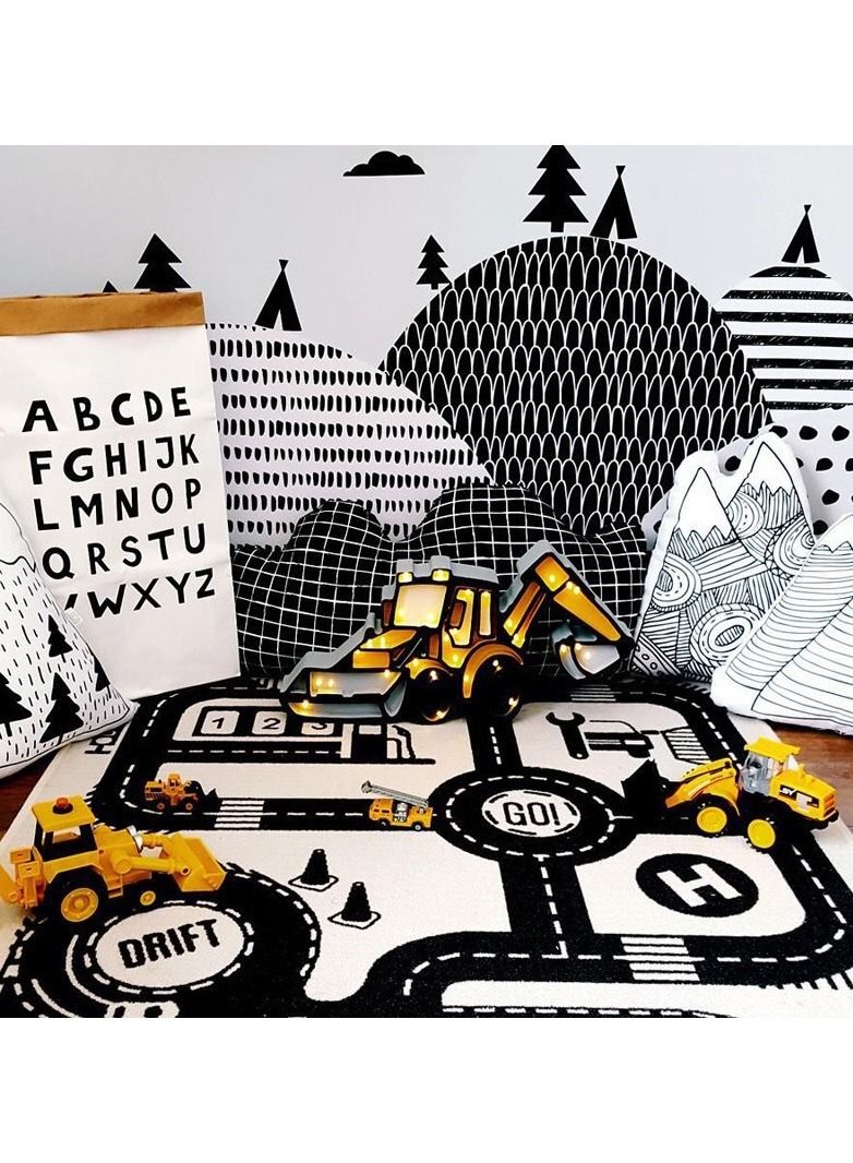 DUNISO Baby Adventure Play Pad Crawling Mat Tummy Time Infant Play Mat Baby Blanket Mat Rug for Kids Children Toddlers Bedroom 142*90cm - Image 2