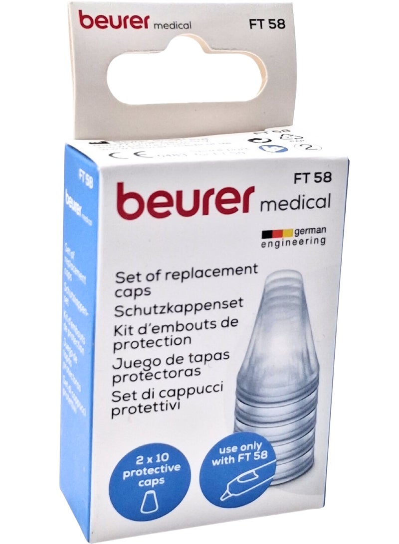 Beurer Ft 58 Ear Thermometer Protective Cap 20"S