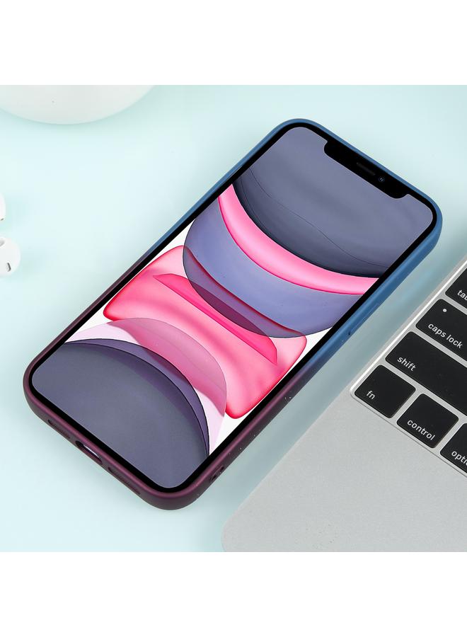 Zaboon Case For iPhone 11 Gradient Starry Silicone Phone Case with Lens Film - Image 3