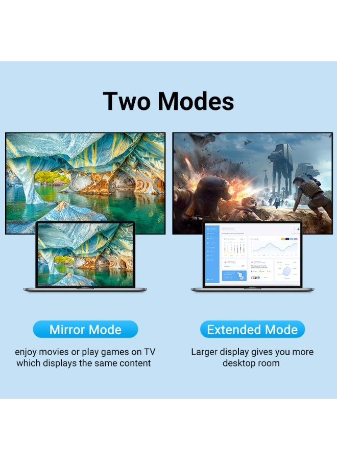 VENTION HDMI Extension Cable Black Model - Image 4