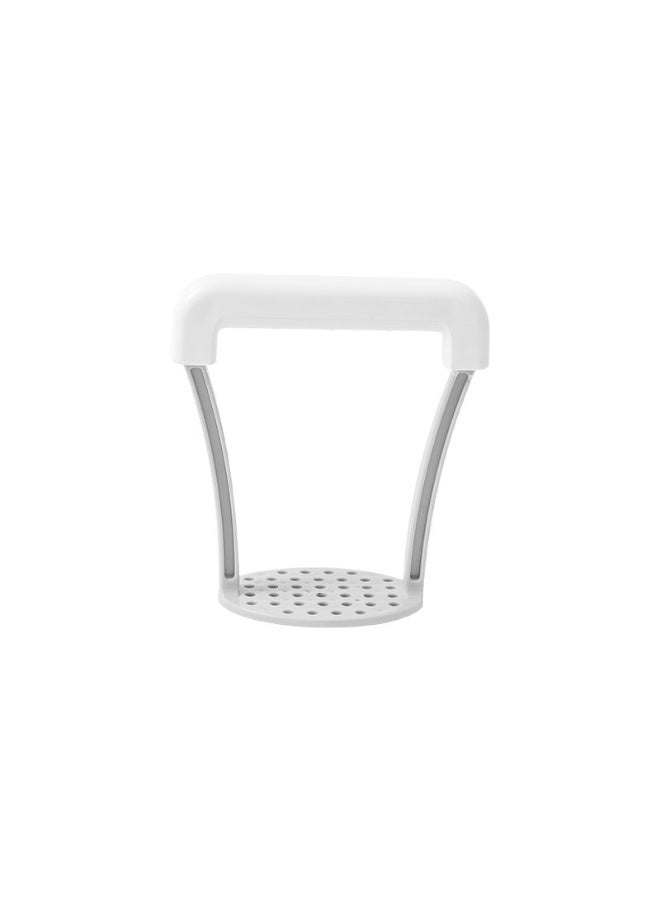 Hand-Press Potato & Garlic Masher Purees Baby Food, Fruit And Vegetable Smasher, with Wide Ergonomic Horizontal Handle Fine-Grid Plate - Image 5
