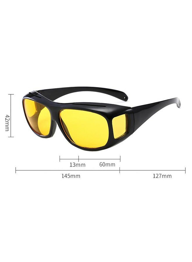 Generic 3 PCS Goggles Anti-UV Sunglasses Motorcycle, Outdoor Riding Glasses, Desert Sand Dust Mirror Bicycle Mirrors Sports Glasses Driving Night Vision Sports Safety Glasses Anti Glare Dustproof Windproof  - Image 2
