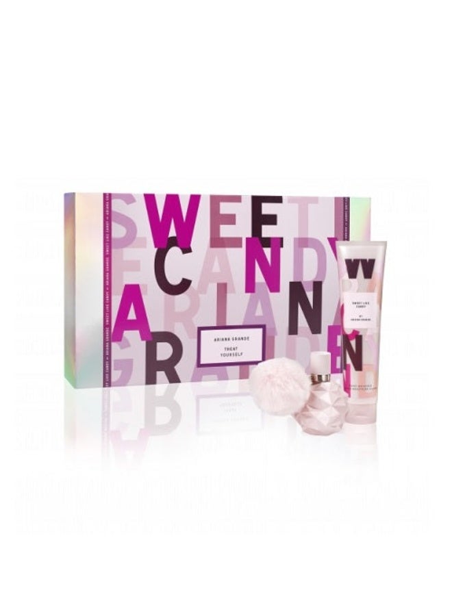 مجموعة هدايا سويت لايك كاندي، عطر مركز 30 مل + لوشن للجسم 100 مل
