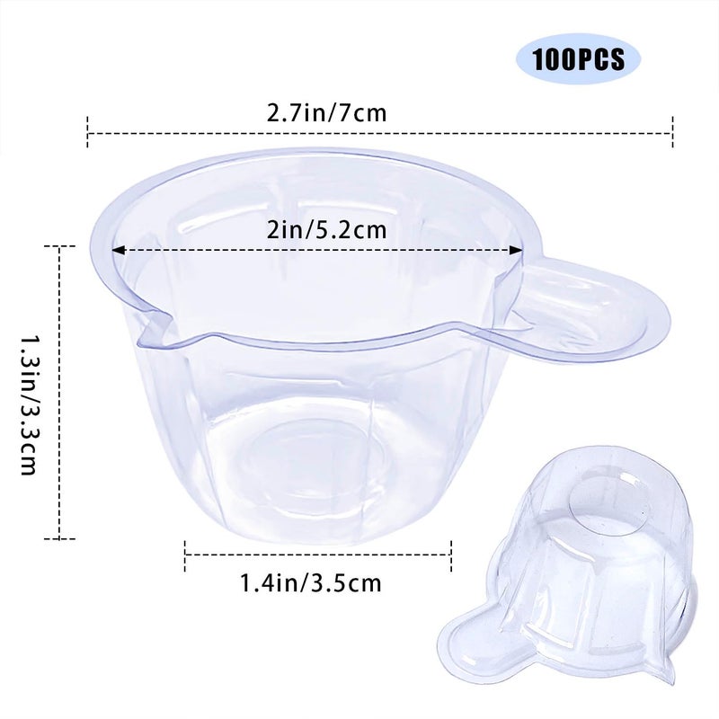 yuntop 200 Pack Disposable Urine Cups  40ml Collect Urine Specimen Cups  Plastic Urine Collection Cups for Pregnancy Confirm Ovulation Test pH Test - Image 5