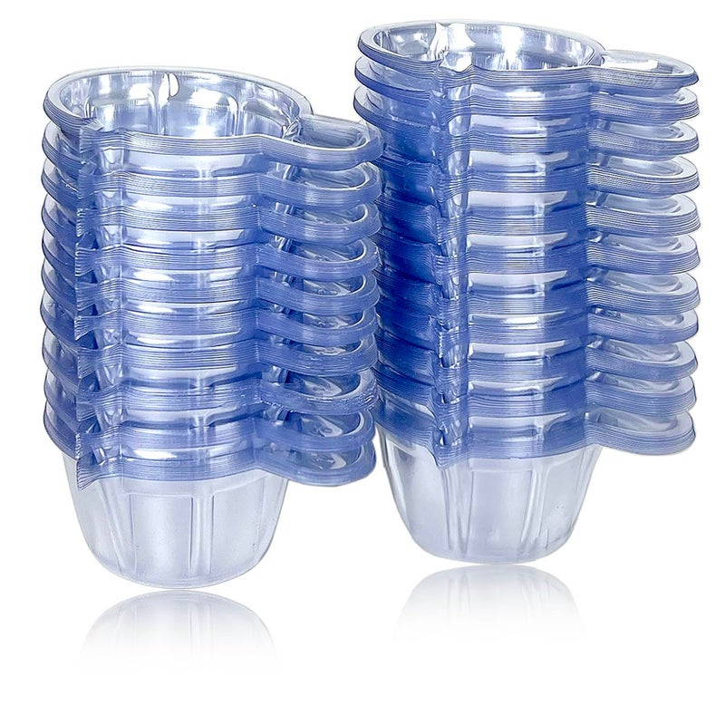 yuntop 200 Pack Disposable Urine Cups  40ml Collect Urine Specimen Cups  Plastic Urine Collection Cups for Pregnancy Confirm Ovulation Test pH Test - Image 1