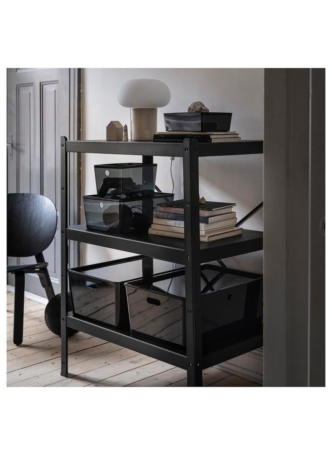Zaboon - Lid, Black, 37X54 Cm - Image 1