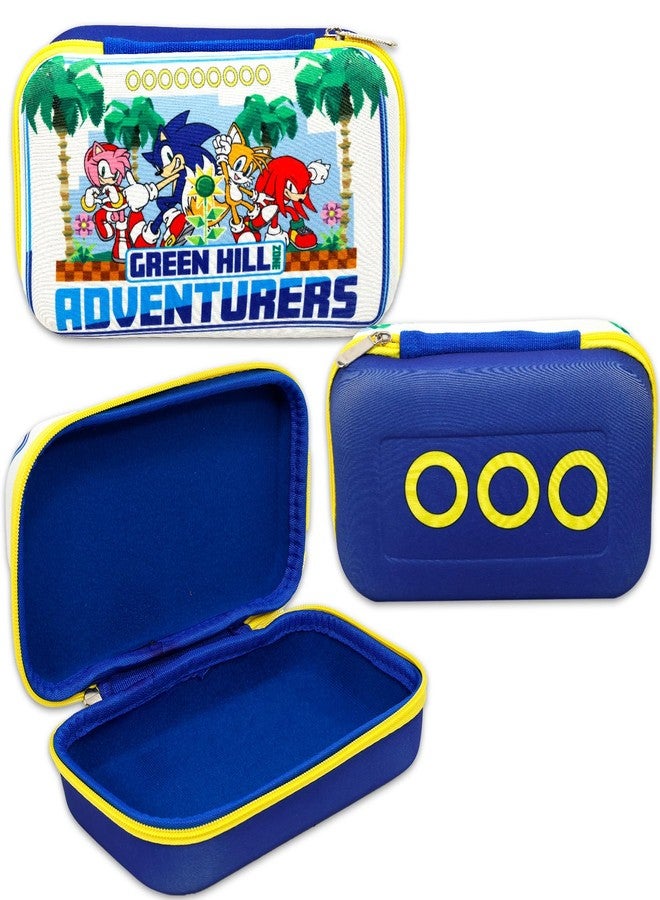 Sonic the Hedgehog Pencil Holder Set - Bundle with Pencil Container, Gel Pens, Stickers, More | Sonic School & Office Supplies for Kids, Boys, Girls - Image 2