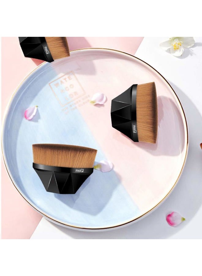 MSQ Foundation Brush Makeup Brush with Case, Black - Image 5