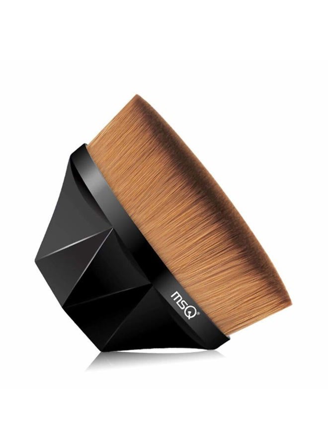 MSQ Foundation Brush Makeup Brush with Case, Black - Image 1