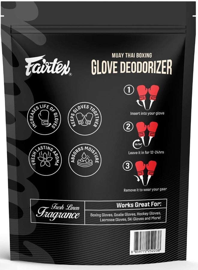 Fairtex Boxing Glove Deodorizer Inserts - Odor Eliminator & Moisture Absorber for Boxing, Kickboxing, and Muay Thai Gloves - Keeps Gear Fresh and Hygienic - Image 5