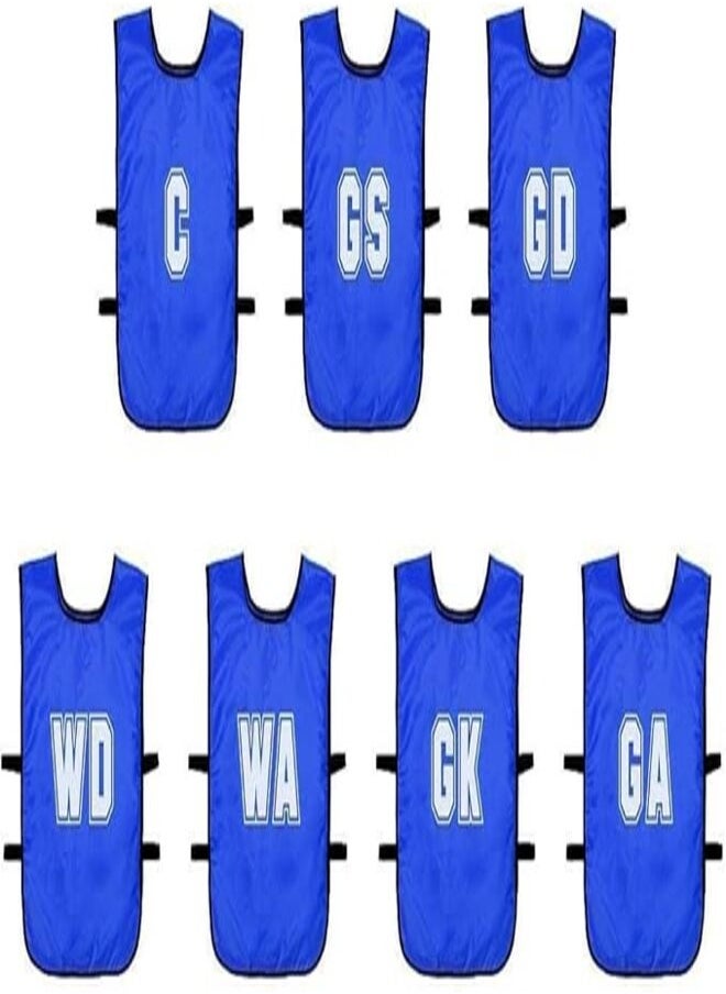 Precision Precision (Pack of 7) Mesh Netball Training Bibs (Infants, Kids)  - Image 1