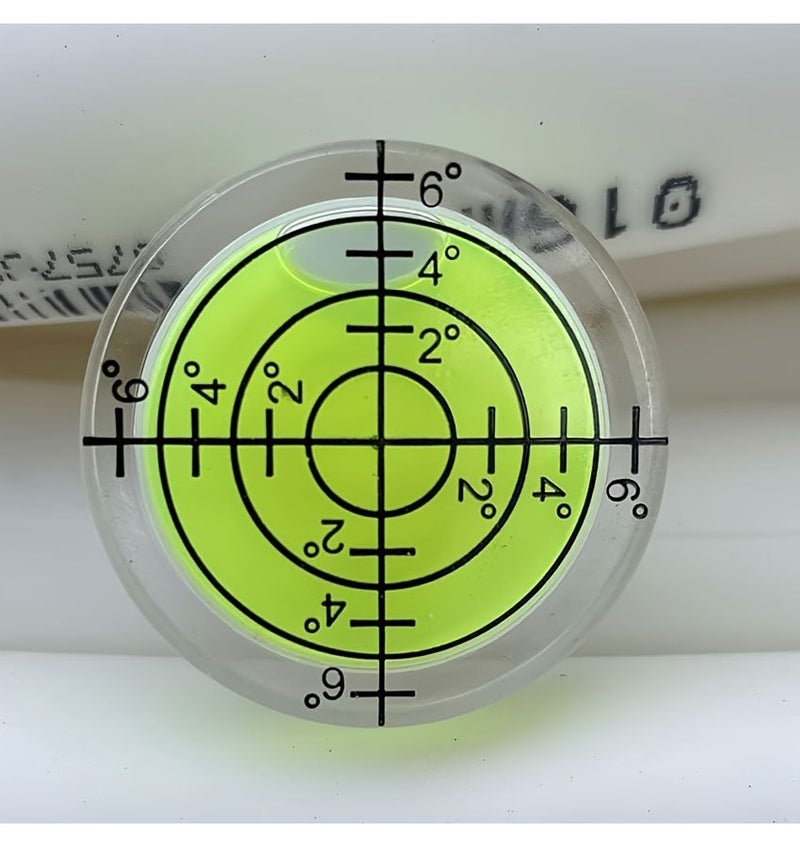 3pcs Green Round Bubble Level Micro for Turntable Camera Telescope - Image 1