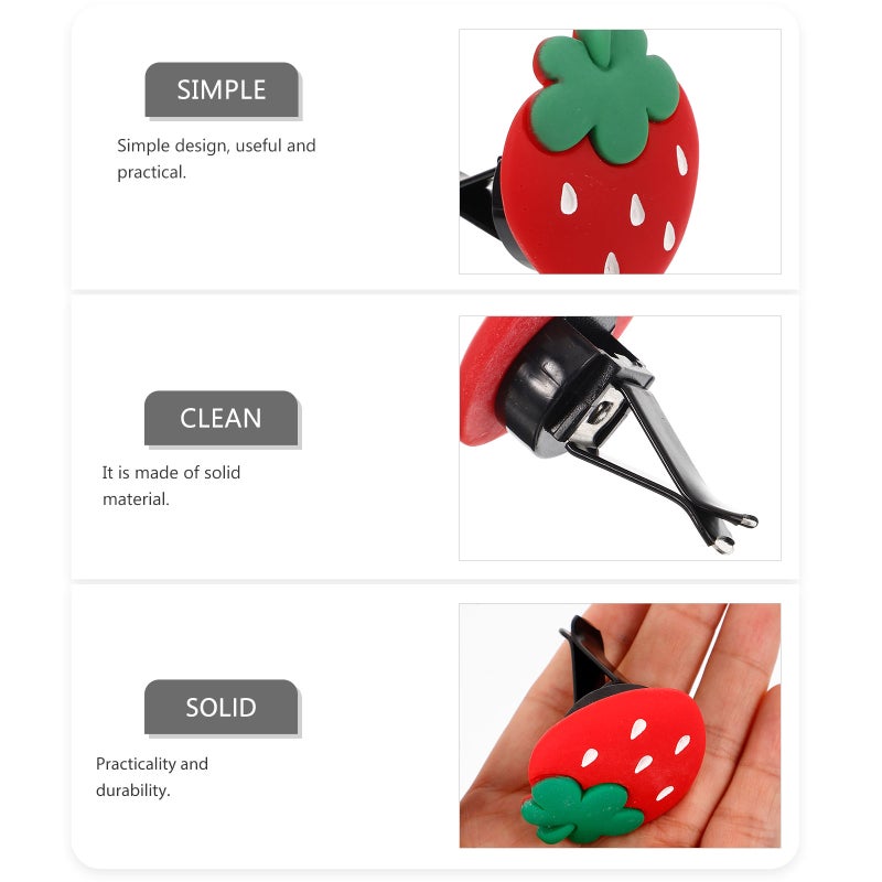 Car Clip Decoration, Resin Material for Durability, Effortless Installation without Tools - Image 3