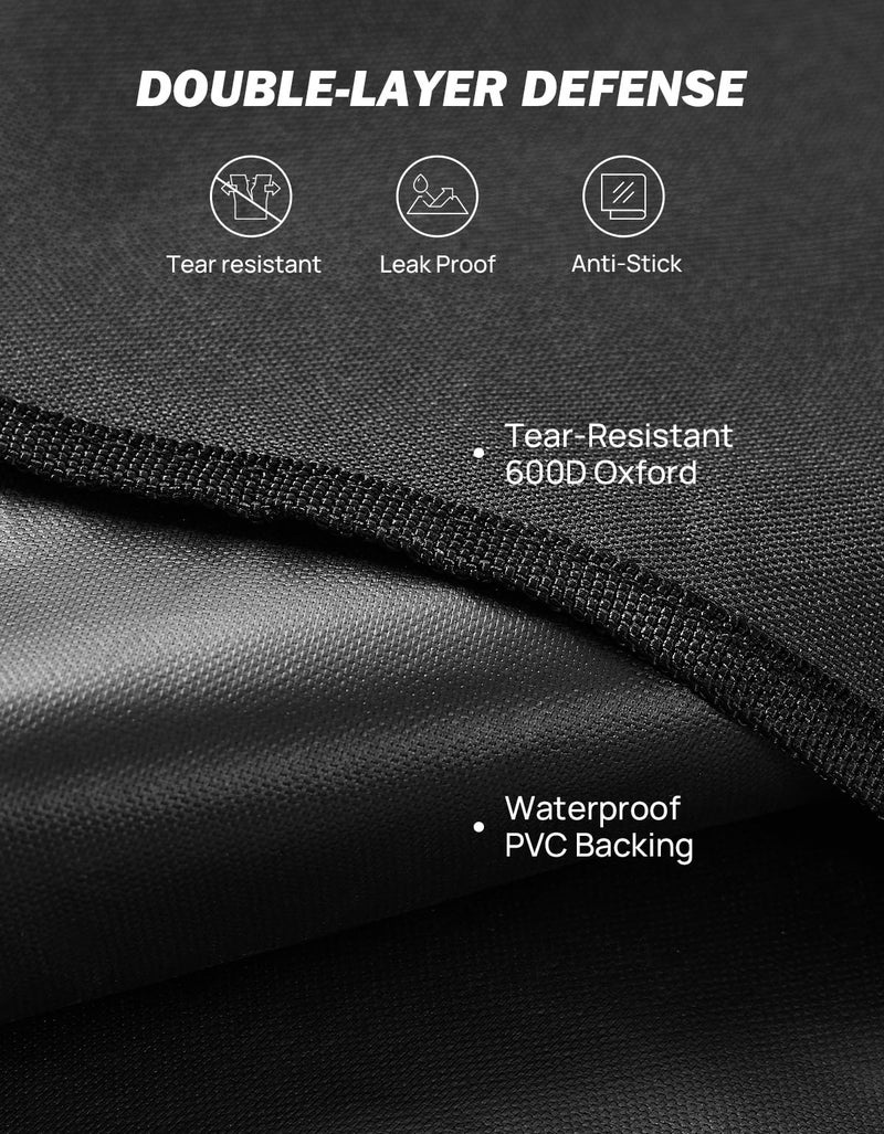 JOYTUTUS Windshield Snow Cover for Wrangler JK JL 2007-2026 & Gladiator JT 2020-2026 | All-Weather Protection with Side Mirror Covers | Waterproof, Anti-Theft Design - Image 3