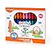 YPLUS Peanut Crayons for Kids 36 Colors Washable Toddler Crayon NonToxic Baby Crayons for ages 24 13 48 Coloring Art Supplies - Image 4