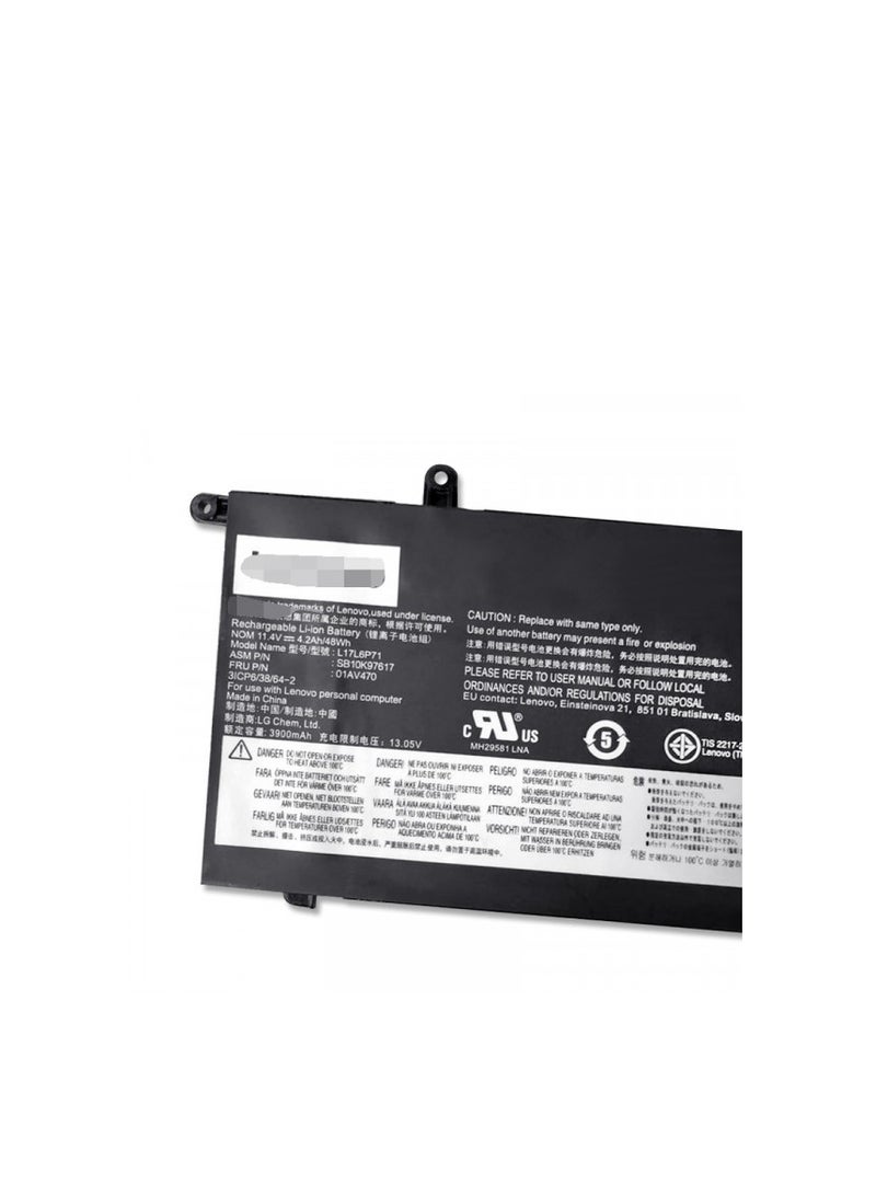 Terabyte 01AV470 01AV471 L17C6P71 L17M6P71 New Battery for Lenovo ThinkPad X280 L17M6P71 High Grade Compatible Laptop Battery for Lenovo Thinkpad X280 A285 Series Notebook [L17L6P71, L17C6P71, L17M6P72, L17C6P72] - Image 3