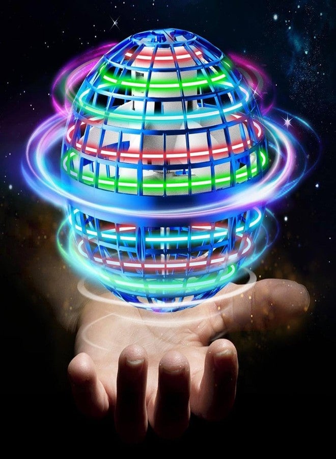 AASMUDRAT Flying Ball Boomerang Flyorb Magic Balls Fly Nova Orb Flying Spinner Fidget Toys Children USB Rechargeable Built-in RGB Lights 360 Rotating Magic Controller - Multicolor - Image 1