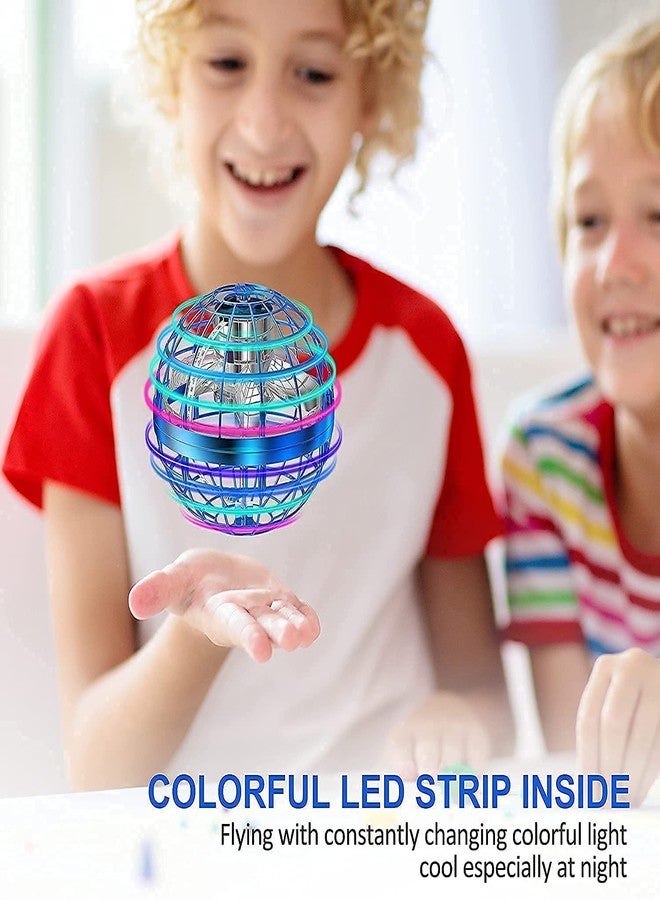AASMUDRAT Flying Ball Boomerang Flyorb Magic Balls Fly Nova Orb Flying Spinner Fidget Toys Children USB Rechargeable Built-in RGB Lights 360 Rotating Magic Controller - Multicolor - Image 2