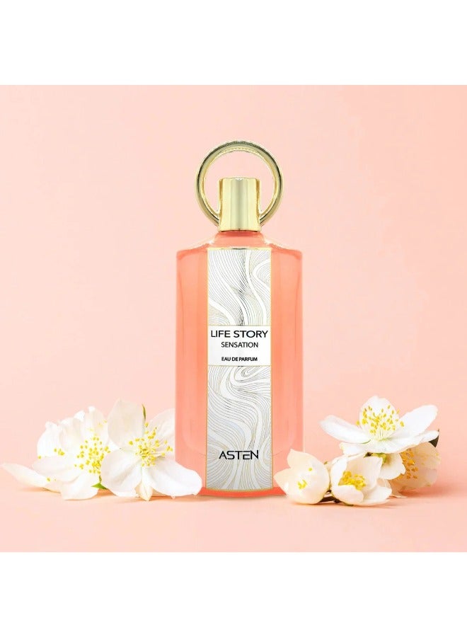 استين عطر استن لايف ستوري سينسيشن أو دو بارفيوم للنساء من استين - 100 مل | قصة عطرية زهرية فاخرة - Image 2